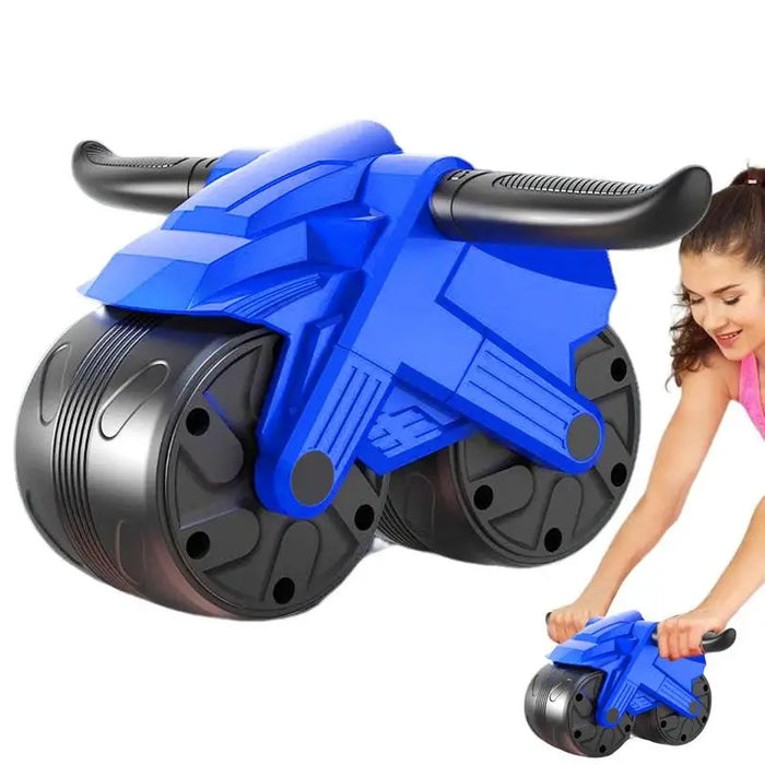 Abdominal Wheel Automatic Rebound Mute Belly Crunch Butt Abdominal Back Muscle Training Slimming Home Gym Abs Fitness Equipment