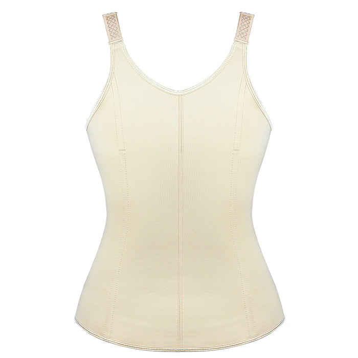 Zip And Hook Adjustable Straps Neoprene Corset Women Sweat Sauna Waist Trainer Vest Body Shapewear