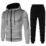 "Men's Camouflage Sportswear Set – Hoodie & Sweatpants 2 Piece"