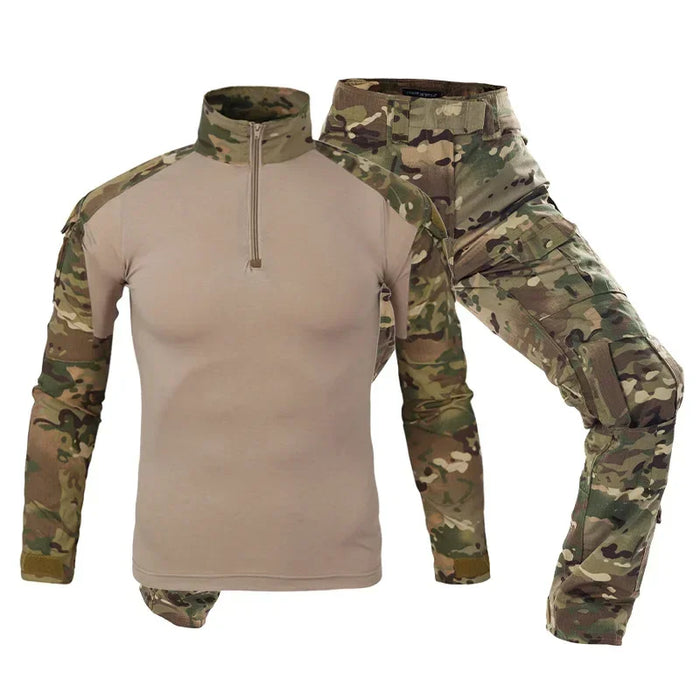 "Tactical Camouflage Uniform Set – Durable Medical & Field Gear"