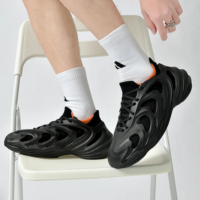 Summer Men Fashion Design Slippers Soft Comfortable Sandals Clogs Breathable Slippers Flip Flops Casual Outdoor Shoe for Male