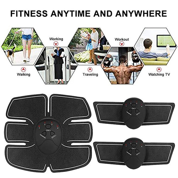 Fitness Bdominal Muscle Stimulator Trainer Abs Fitness Equipment Muscles Electrostimulator Toner Exercise Dropshipping