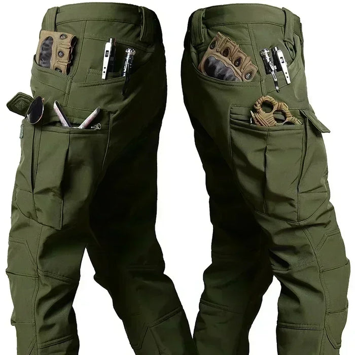 "Men's Waterproof Fleece Jackets – Winter Outdoor Tactical Suits"